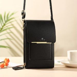 Lior Crossbody Shoulder Bag for Women black new